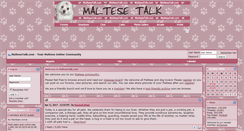 Desktop Screenshot of maltesetalk.com